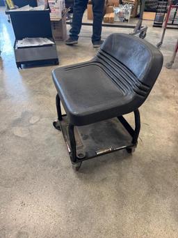 Used but Good Craftsman Rolling Seat for Garage Working