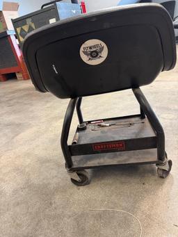 Used but Good Craftsman Rolling Seat for Garage Working