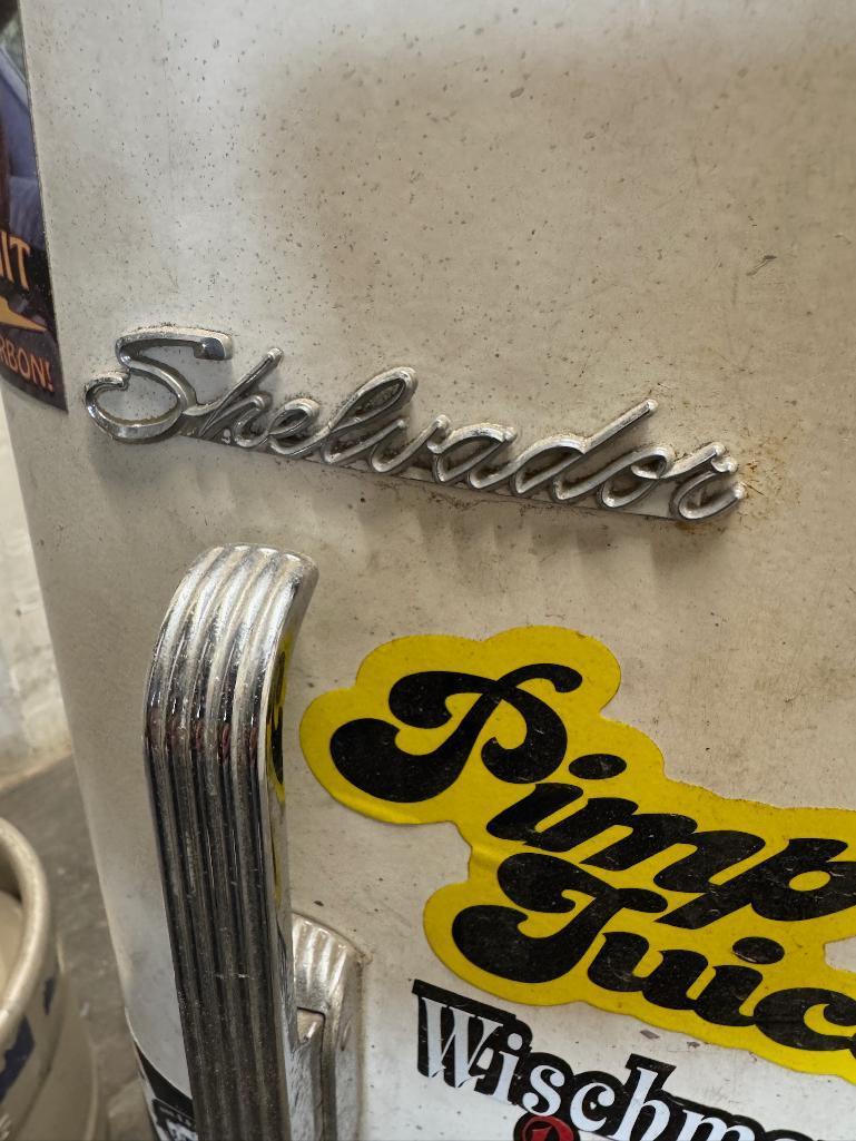 Draft Draw Beer Refrigerator by Shelvador w/ PBR Tap Handle