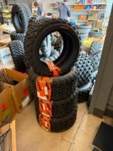 A set of 4 SunF golf cart tires (23 x 10.5-14)