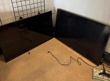 Two Flat Screen TVs - Sceptre 50" H-50 + Insignia 48" NS48D420NA16