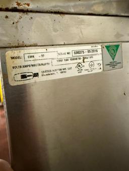 Carter Hoffmann Gravity Feed Chip Warmer, Model CW4-20, 44 Gallon