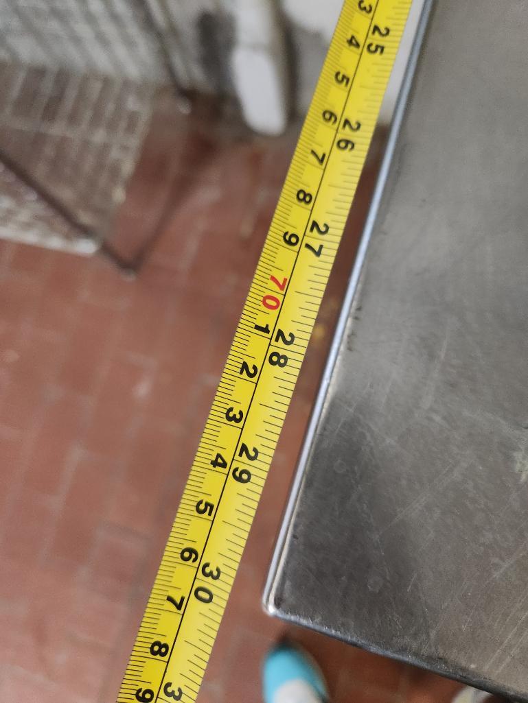 Stainless Steel Prep Table w/ Lower Shelf, Back Splash, Commercial Can Opener, 36in x 30in x 36in