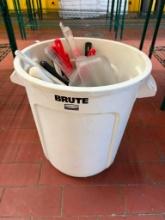 Brute Ingredient Bin Full of New NSF Kitchen Utensils of All Types, Great Lot of Utensils