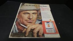 50's Magazines, Pin up Covers, An edition of esquire with a pin-up Calendar and Other old photos