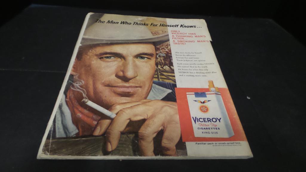 50's Magazines, Pin up Covers, An edition of esquire with a pin-up Calendar and Other old photos