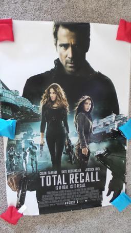 5 Movie Posters Double Sided- Original See Photos- Standard Size 27 X 40