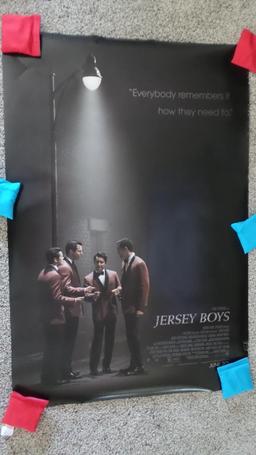 5 Movie Posters Double Sided- Original See Photos- Standard Size 27 X 40