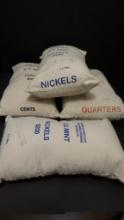 Coin Bag Pillows & about 20 additional Bank Bags