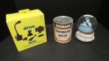 Car Cell Phone Holder - Blue Suede Shoes Music Snow Globe - Dehydrated Water by Bernard Foods