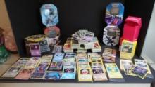 Pokemon Card Collection 1225 Cards + cases and boxes