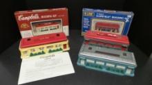 Plasticville Diners- Campbells Soup & 2 Others