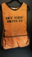 Original SkyView Drive-In Theater Concession Worker Smock