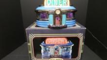 Blue Diner- Jerry Berta's Neon America- # 3 of 6 extremely Rare Sculptures with working Neon and
