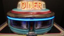 The "Diner" - Jerry Berta's Neon America- # 6 of 6 extremely Rare Sculptures with working Neon and