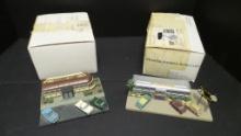 Modern Diner & Pelican Diner - by Danbury Mint- Set Of 2 - # 4 & # 5 of 7 in Auction