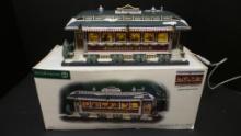 Dept 56 - American Diner - Great interior scene- -Christmas in The City Series - LIGHT UP -( 5 of 9