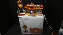 Dept 56 - Snow Village - Scooters Diner- With Rotating Sign- 2019 Release - LIGHT UP - ( 8 of 9 Dept
