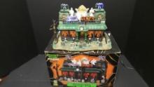 LeMax - Graveside Diner - LIGHTUP & MUSIC - 5 of 6 Lefton Diner Listings - Spooky Town Collection