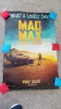 4 Movie Posters Double Sided- Original See Photos- Standard Size 27 X 40