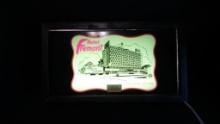 Las Vegas Slot Machine Light- Fremont Hotel Casino- Bally Slot Machine Front Glass