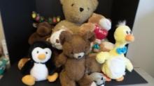 Adoption Lot #2- Huge JC Penny Christmas Bear and a Moose from Build-A-Bear