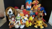 18 Movie/Tv Character Stuffed animals Looking for their next Gig