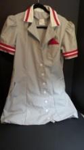 Original Woolworth Lunch Counter in Nebraska City Waitress Uniform #1