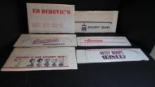 Vintage Diner/Soda Fountain hats-Rare Peanuts gang from 1950"s