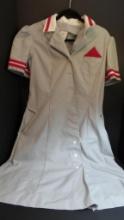 Original Woolworth Lunch Counter in Nebraska City Waitress Uniform #2