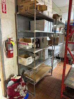 HD Restaurant Shelving Unit, 86in x 24in x 48in