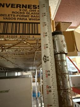 HD Restaurant Shelving Unit, 86in x 24in x 48in