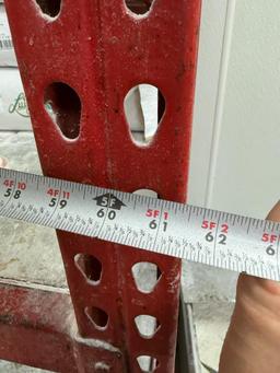 HD Pallet Racking Section, 60in x 30in x 96in