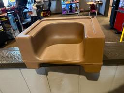 Lot of 3, Carlisle Booster Chairs