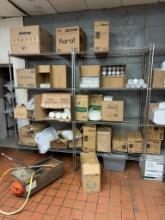 Lot of 2, HD Restaurant Shelving Units, 87in x 48in x 24in - Sold 2x $