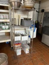 HD Restaurant Shelving Unit, 73in x 24in x 30in