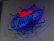 Miller Lite Neon Beer Sign