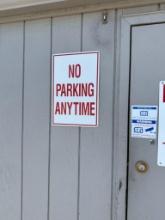 No Parking Anytime Sign