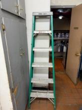 6-Ft Fiberglass A-Frame Ladder, Keller