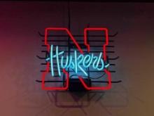 Nebraska Huskers Neon Sign