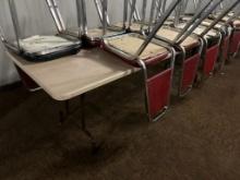 8ft Folding Banquet Table