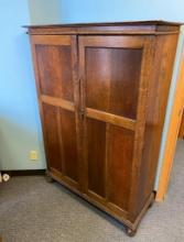 Antique Wood Cabinet
