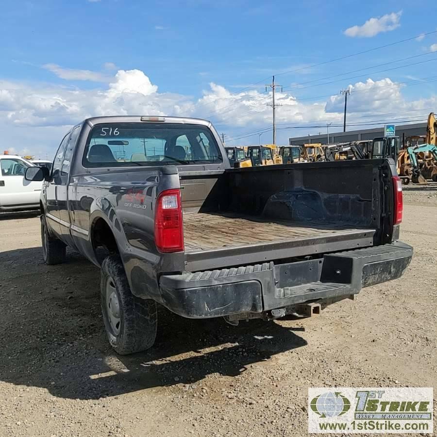 2008 FORD F-350 SUPERDUTY XL, 5.4L TRITON GAS, 4X4, EXTENDED CAB, LONG BED