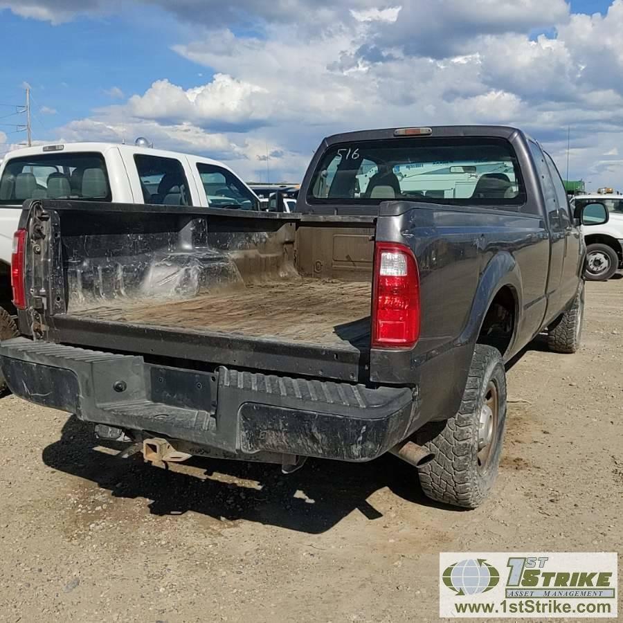 2008 FORD F-350 SUPERDUTY XL, 5.4L TRITON GAS, 4X4, EXTENDED CAB, LONG BED