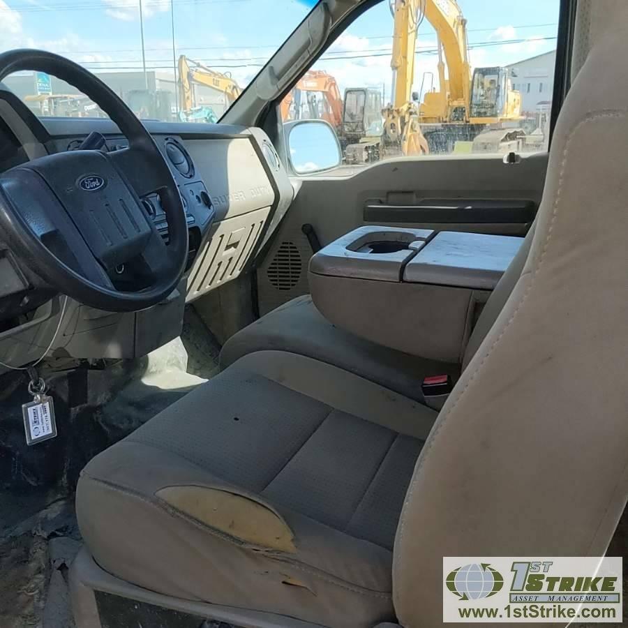 2008 FORD F-350 SUPERDUTY XL, 5.4L TRITON GAS, 4X4, EXTENDED CAB, LONG BED