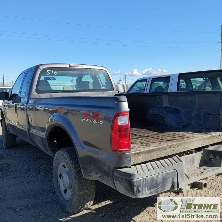 2008 FORD F-350 SUPERDUTY XL, 5.4L TRITON GAS, 4X4, EXTENDED CAB, LONG BED