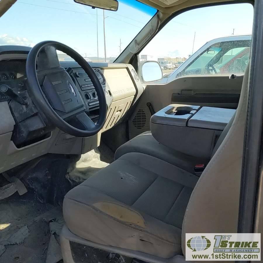 2008 FORD F-350 SUPERDUTY XL, 5.4L TRITON GAS, 4X4, EXTENDED CAB, LONG BED