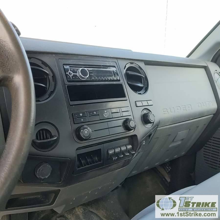 2012 FORD F-550 SUPERDUTY XL, CAB AND CHASSIS, 6.7L POWERSTROKE DIESEL, 4X4, DUALLY, CREW CAB