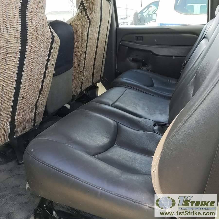 2006 GMC SIERRA 2500HD, 6.6L DURAMAX DIESEL, 4X4, CREW CAB, LONG BED. UNKNOWN MECHANICAL PROBLEMS