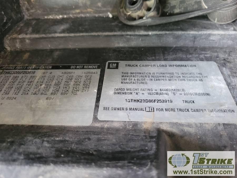 2006 GMC SIERRA 2500HD, 6.6L DURAMAX DIESEL, 4X4, CREW CAB, LONG BED. UNKNOWN MECHANICAL PROBLEMS
